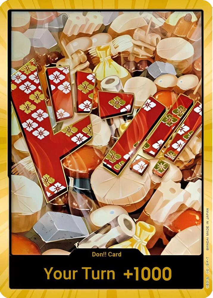 DON!! Card (Oden) (Gold) [Premium Booster -The Best-] | Jack's On Queen
