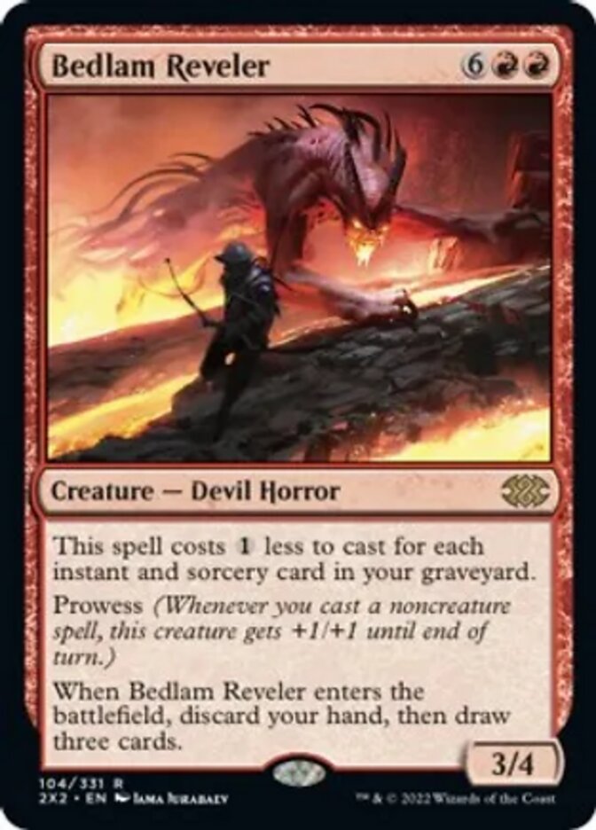 Bedlam Reveler [Double Masters 2022] | Jack's On Queen