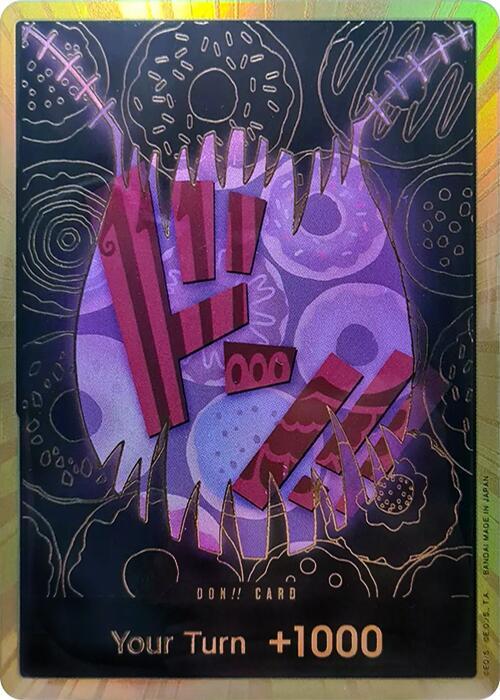 DON!! Card (Katakuri) (Gold) [Premium Booster -The Best-] | Jack's On Queen