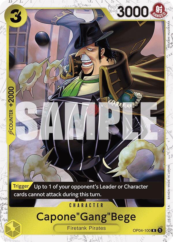 Capone"Gang"Bege (OP04-100) (Jolly Roger Foil) (OP04-100) [Premium Booster -The Best-] | Jack's On Queen