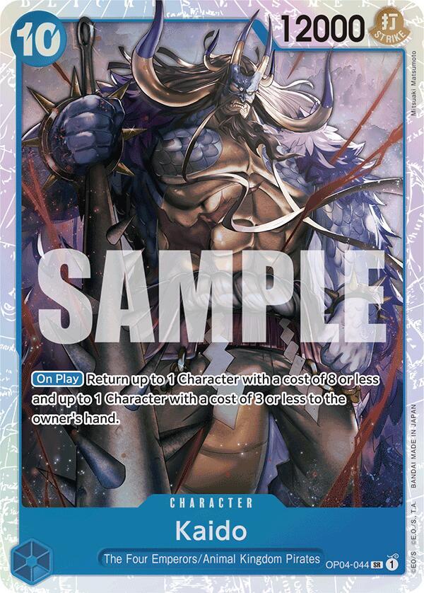 Kaido (OP04-044) (Reprint) (OP04-044) [Premium Booster -The Best-] | Jack's On Queen