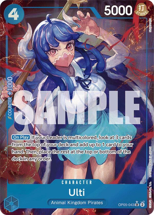 Ulti (Alternate Art) (OP05-043) [Premium Booster -The Best-] | Jack's On Queen