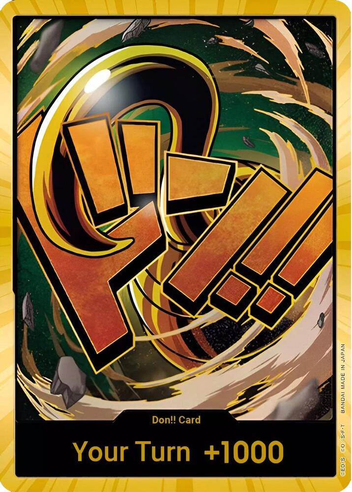 DON!! Card (Crocodile) (Gold) [Premium Booster -The Best-] | Jack's On Queen