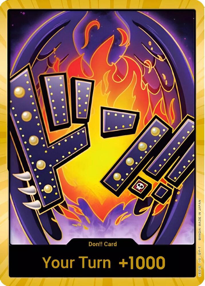 DON!! Card (King) (Gold) [Premium Booster -The Best-] | Jack's On Queen