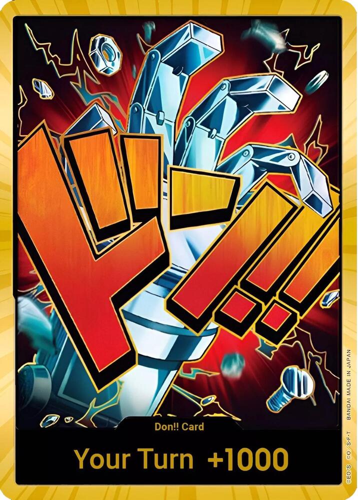 DON!! Card (Eustass "Captain" Kid) (Gold) [Premium Booster -The Best-] | Jack's On Queen