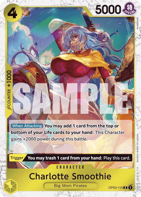 Charlotte Smoothie (Jolly Roger Foil) (OP03-110) [Premium Booster -The Best-] | Jack's On Queen