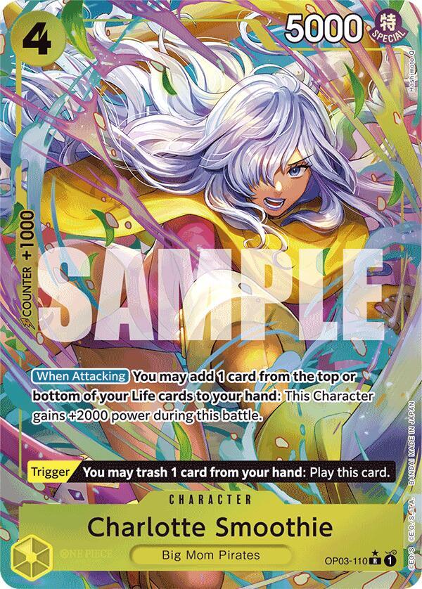 Charlotte Smoothie (Alternate Art) (OP03-110) [Premium Booster -The Best-] | Jack's On Queen