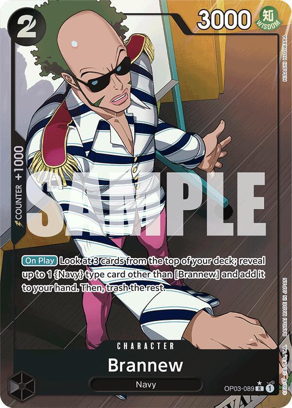 Brannew (Full Art) (OP03-089) [Premium Booster -The Best-] | Jack's On Queen