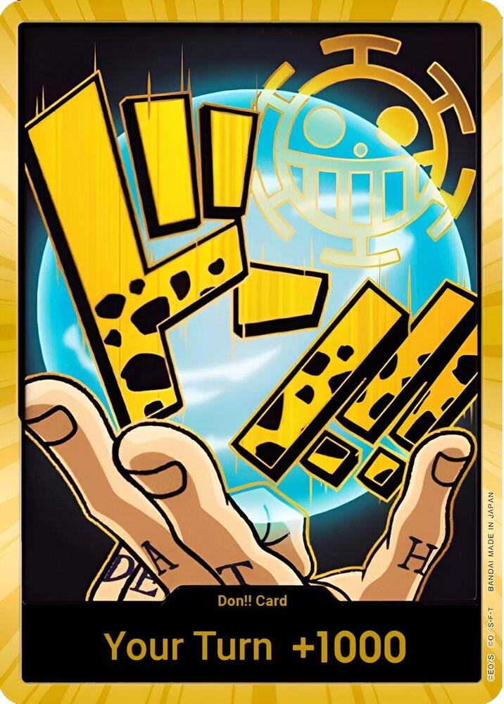 DON!! Card (Trafalgar Law) (Gold) [Premium Booster -The Best-] | Jack's On Queen