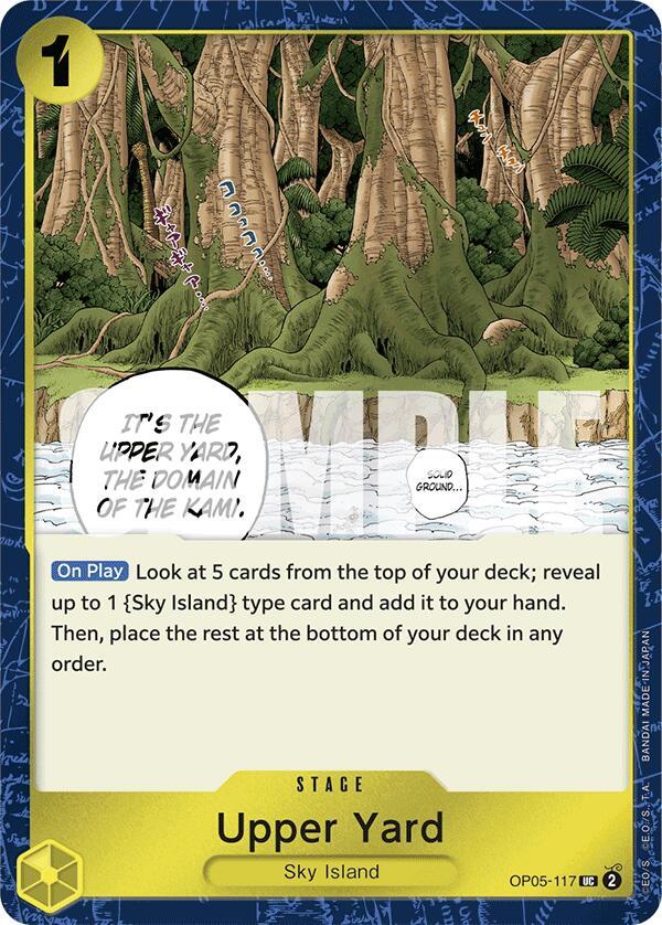 Upper Yard (Jolly Roger Foil) (OP05-117) [Premium Booster -The Best-] | Jack's On Queen
