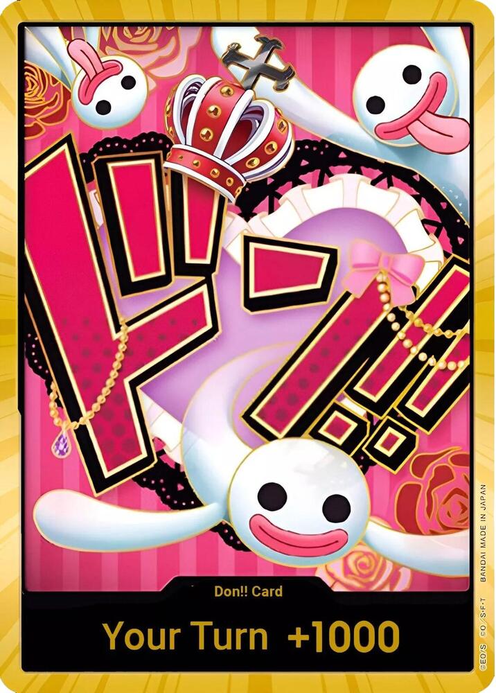 DON!! Card (Perona) (Gold) [Premium Booster -The Best-] | Jack's On Queen