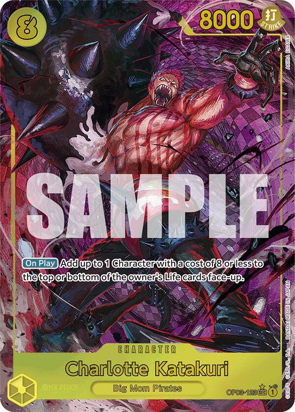 Charlotte Katakuri (Alternate Art) (OP03-123) [Premium Booster -The Best-] | Jack's On Queen