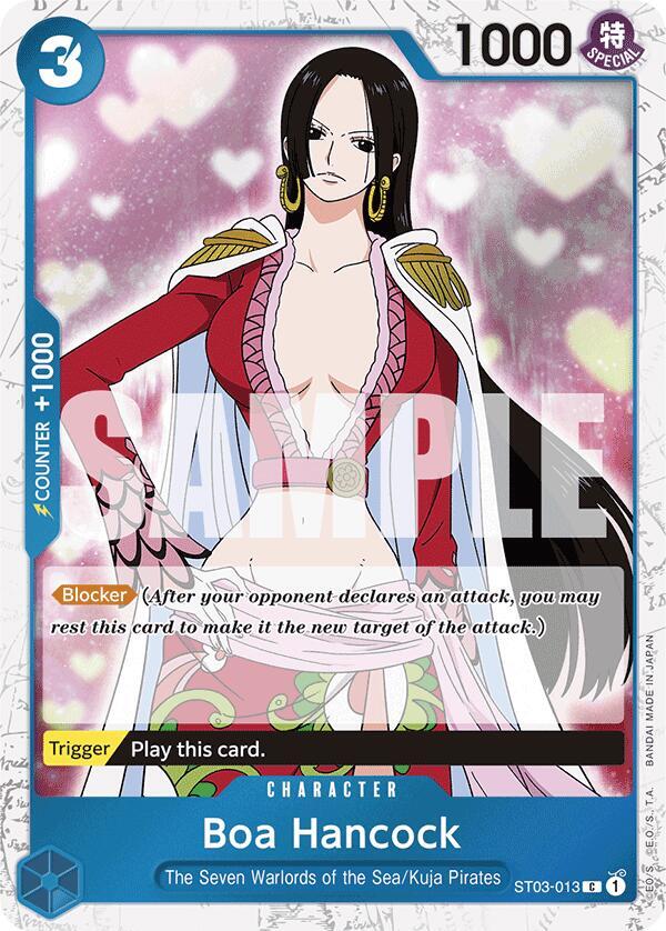 Boa Hancock (ST03-013) (Jolly Roger Foil) (ST03-013) [Premium Booster -The Best-] | Jack's On Queen