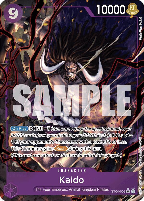 Kaido (ST04-003) (Alternate Art) (ST04-003) [Premium Booster -The Best-] | Jack's On Queen