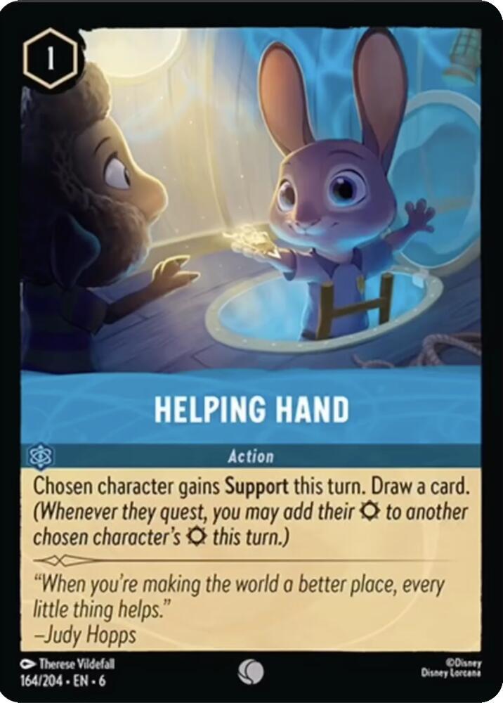 Helping Hand (164/204) [Azurite Sea] | Jack's On Queen