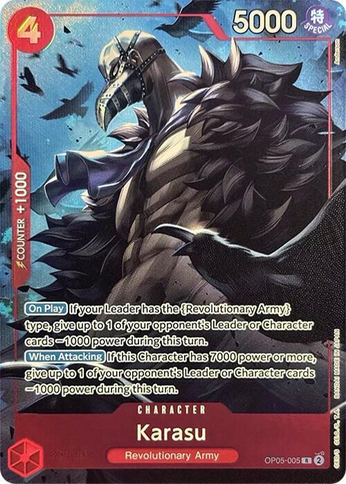 Karasu (Premium Card Collection -Best Selection Vol. 2-) (OP05-005) [One Piece Promotion Cards] | Jack's On Queen