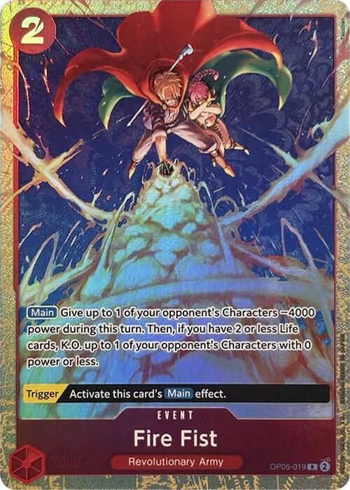 Fire Fist (Premium Card Collection -Best Selection Vol. 2-) (OP05-019) [One Piece Promotion Cards] | Jack's On Queen
