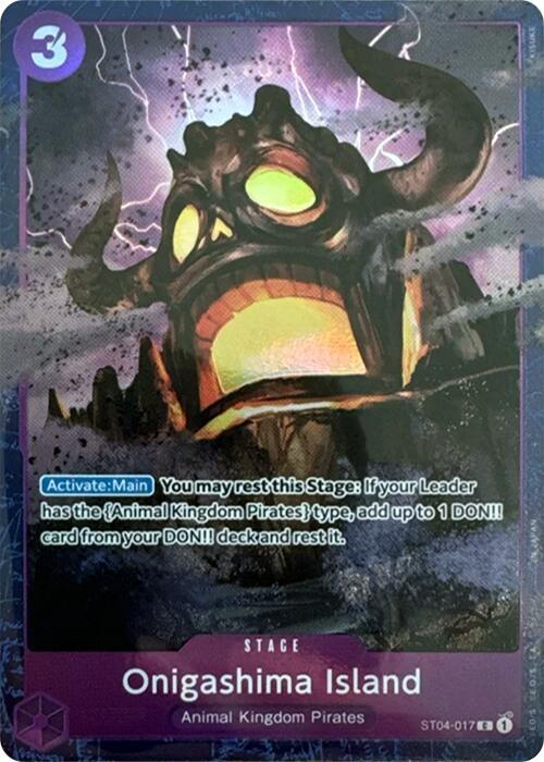 Onigashima Island (Premium Card Collection -Best Selection Vol. 2-) (ST04-017) [One Piece Promotion Cards] | Jack's On Queen