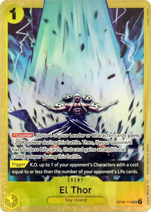 El Thor (Premium Card Collection -Best Selection Vol. 2-) (OP05-114) [One Piece Promotion Cards] | Jack's On Queen