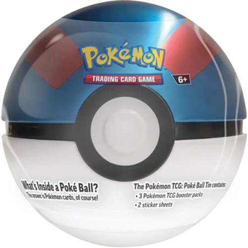 Poke Ball Tin (Great Ball/Winter 2024) | Jack's On Queen