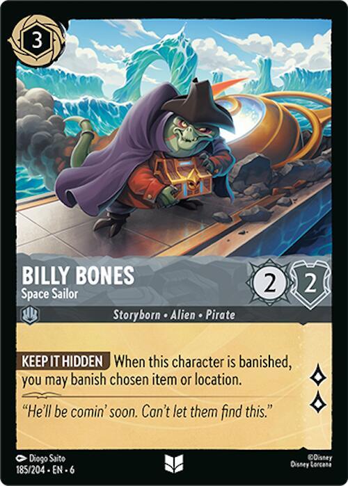 Billy Bones - Space Sailor (185/204) [Azurite Sea] | Jack's On Queen
