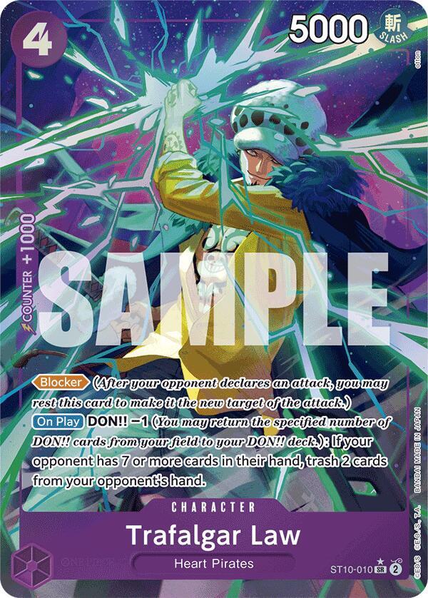 Trafalgar Law (ST10-010) (Alternate Art) (ST10-010) [Premium Booster -The Best-] | Jack's On Queen