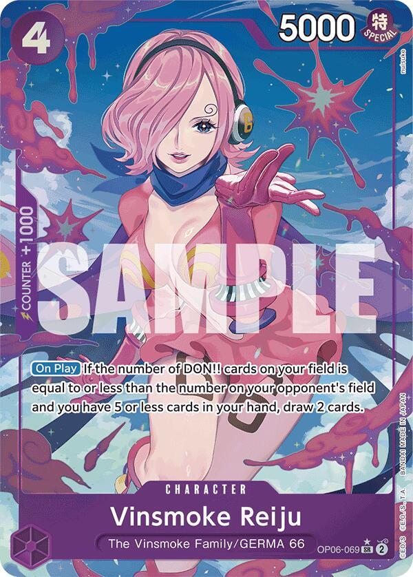 Vinsmoke Reiju (OP06-069) (Alternate Art) (OP06-069) [Premium Booster -The Best-] | Jack's On Queen