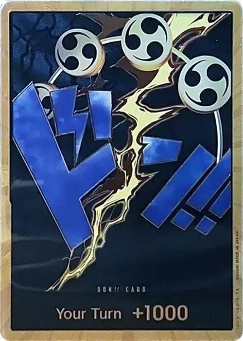 DON!! Card (Enel) (Gold) [Premium Booster -The Best-] | Jack's On Queen