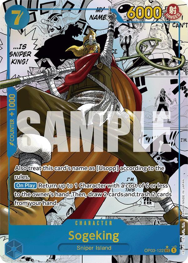 Sogeking (Manga) (OP03-122) [Premium Booster -The Best-] | Jack's On Queen