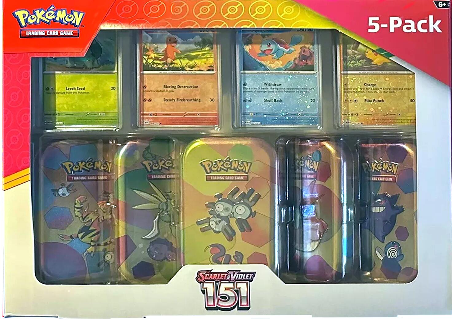 Scarlet & Violet: Base Set - Mini Tins 5-pack (Magneton) | Jack's On Queen