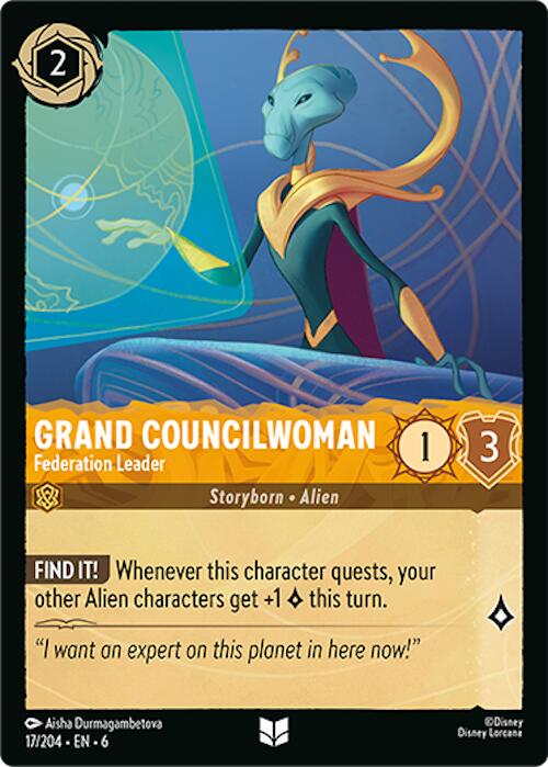 Grand Councilwoman - Federation Leader (17/204) [Azurite Sea] | Jack's On Queen