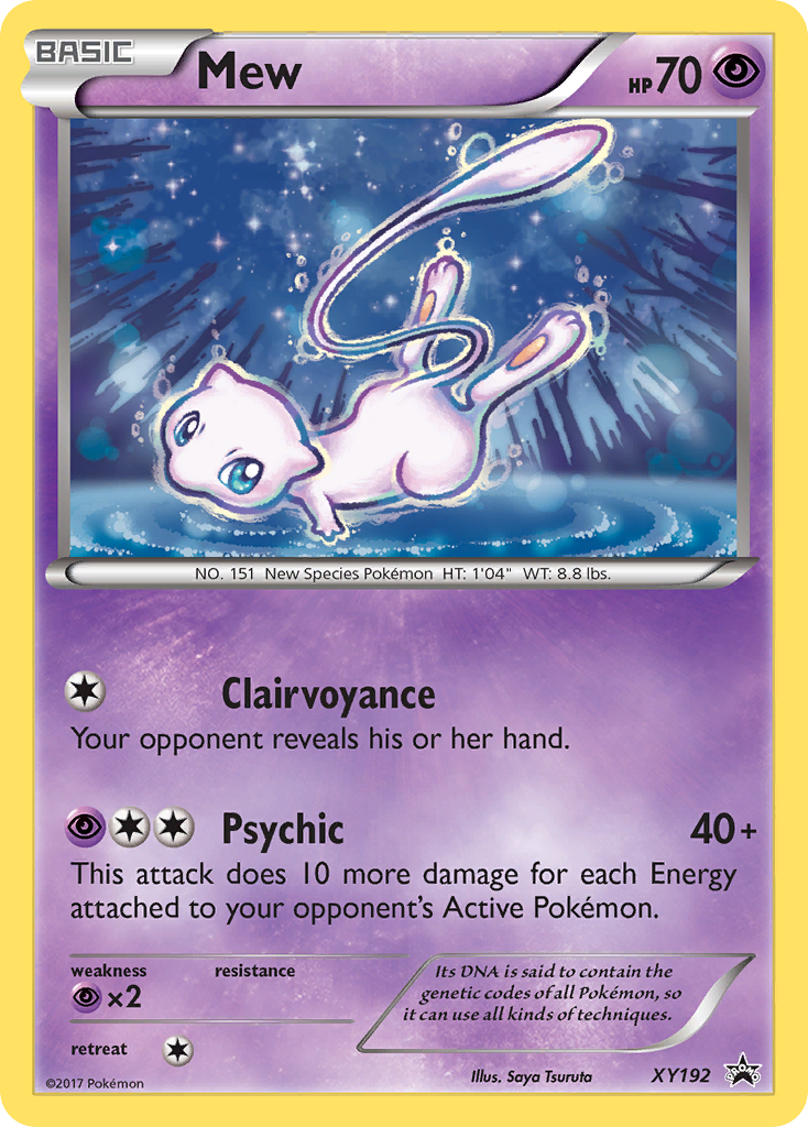 Mew (XY192) [XY: Black Star Promos] | Jack's On Queen