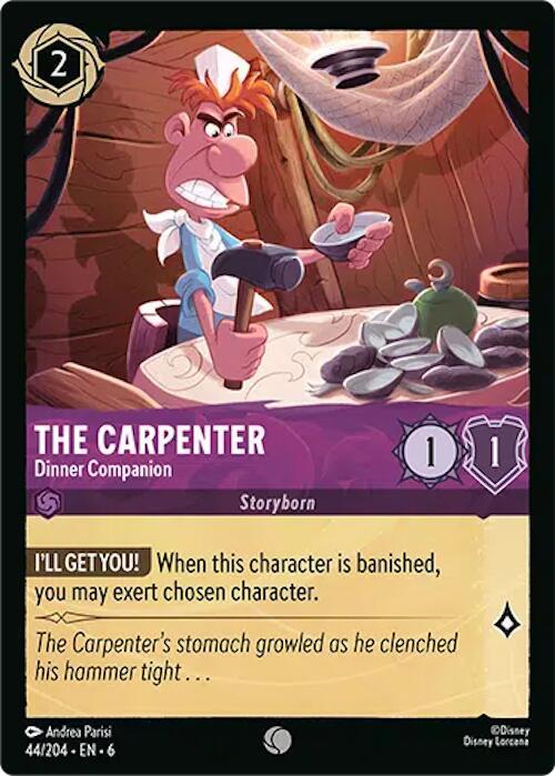 The Carpenter - Dinner Companion (44/204) [Azurite Sea] | Jack's On Queen