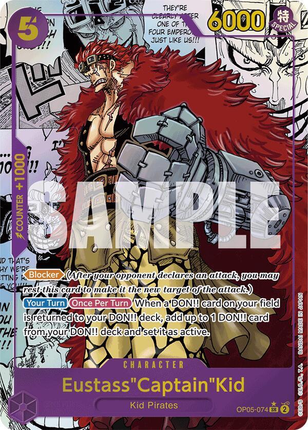 Eustass"Captain"Kid (OP05-074) (Manga) (OP05-074) [Premium Booster -The Best-] | Jack's On Queen