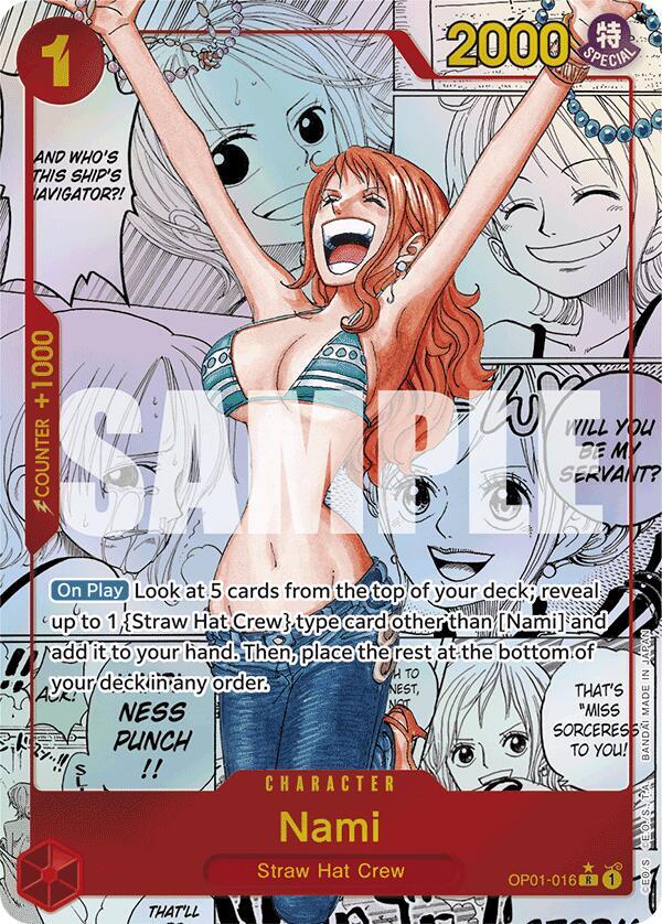 Nami (OP01-016) (Manga) (OP01-016) [Premium Booster -The Best-] | Jack's On Queen