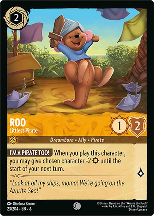 Roo - Littlest Pirate (23/204) [Azurite Sea] | Jack's On Queen