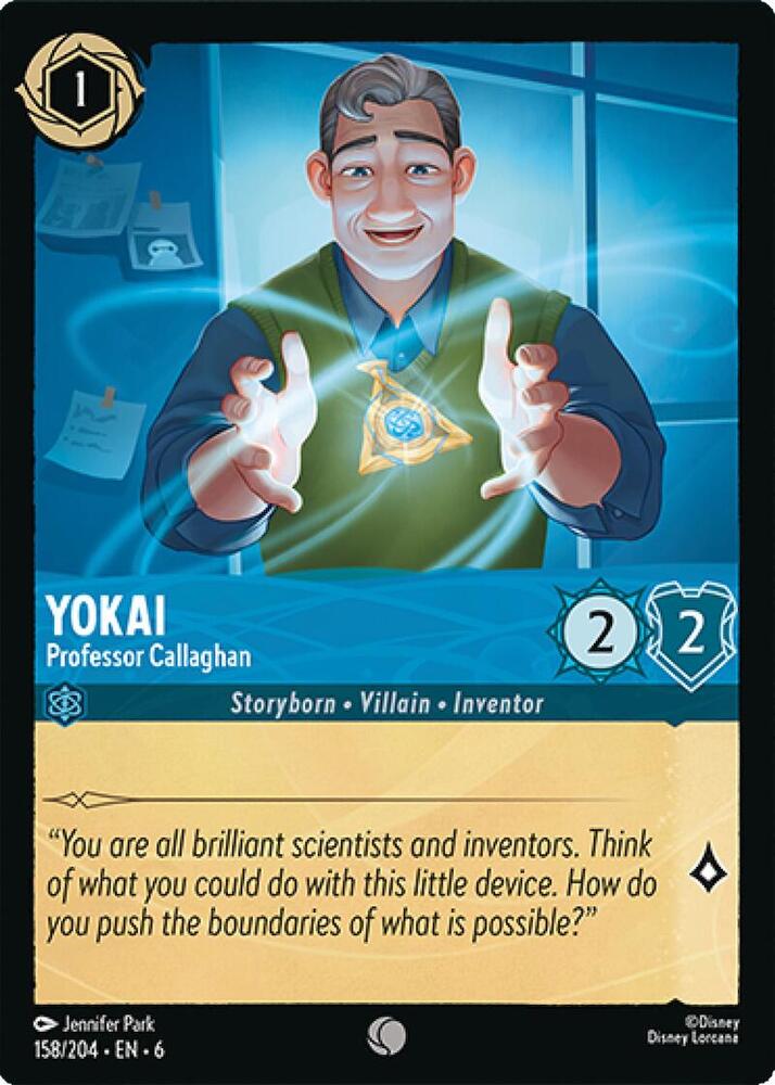 Yokai - Professor Callaghan (158/204) [Azurite Sea] | Jack's On Queen