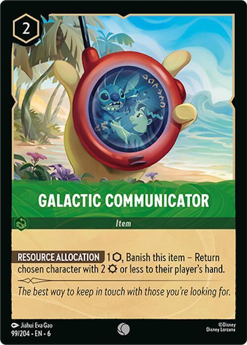 Galactic Communicator (99/204) [Azurite Sea] | Jack's On Queen