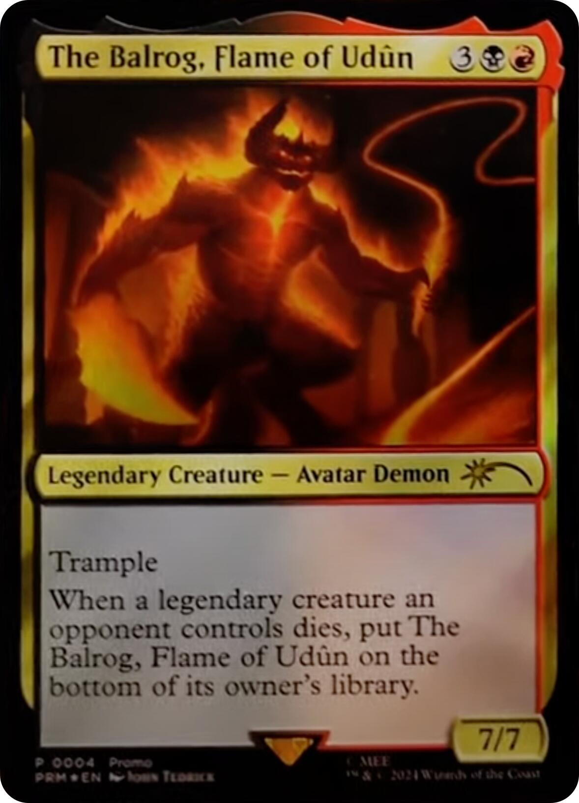 The Balrog, Flame of Udun [Resale Promos] | Jack's On Queen