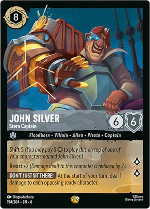 John Silver - Stern Captain (194/204) [Azurite Sea] | Jack's On Queen