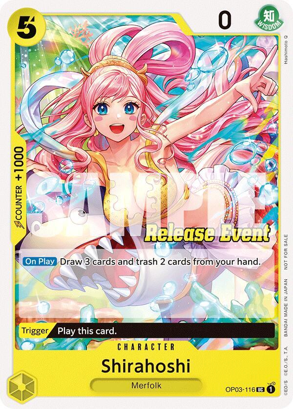 Shirahoshi (ST15 - ST20 Release Event Pack) (OP03-116) [One Piece Promotion Cards] | Jack's On Queen