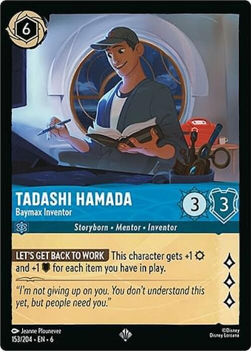 Tadashi Hamada - Baymax Inventor (153/204) [Azurite Sea] | Jack's On Queen