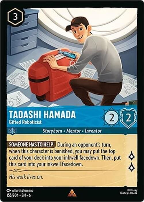 Tadashi Hamada - Gifted Roboticist (155/204) [Azurite Sea] | Jack's On Queen