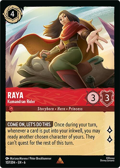 Raya - Kumandran Rider (107/204) [Azurite Sea] | Jack's On Queen