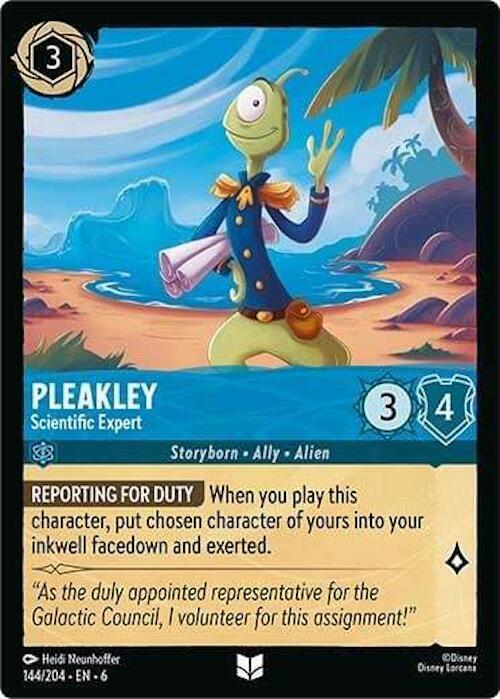 Pleakley - Scientific Expert (144/204) [Azurite Sea] | Jack's On Queen