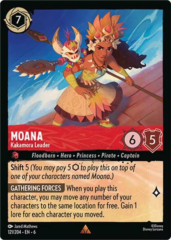 Moana - Kakamora Leader (121/204) [Azurite Sea] | Jack's On Queen