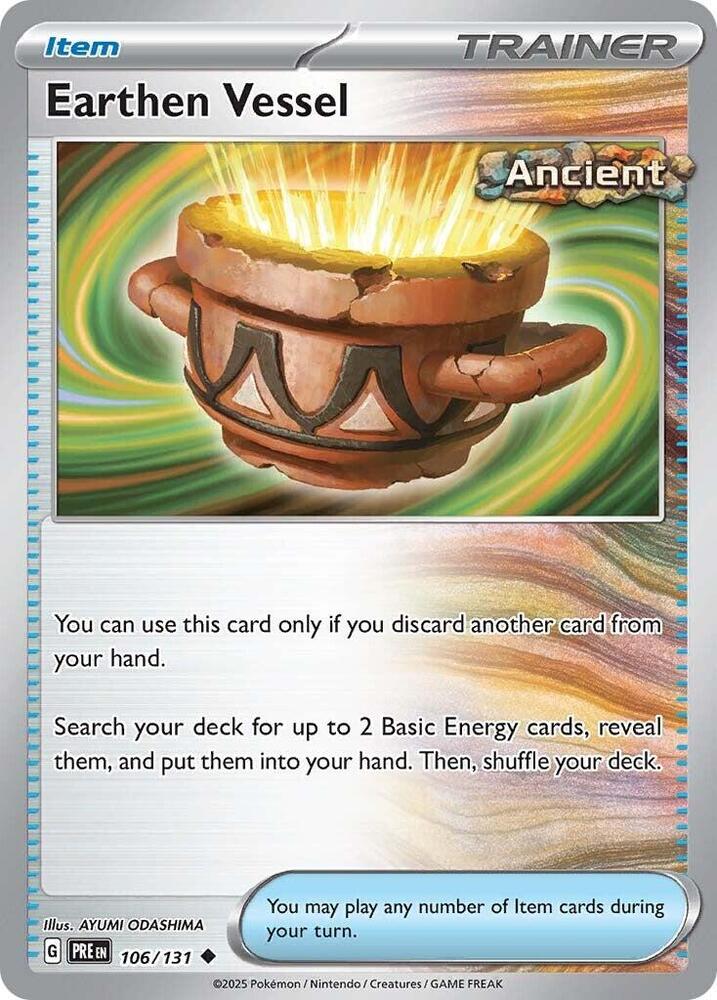 Earthen Vessel (106/131) [Scarlet & Violet: Prismatic Evolutions] | Jack's On Queen