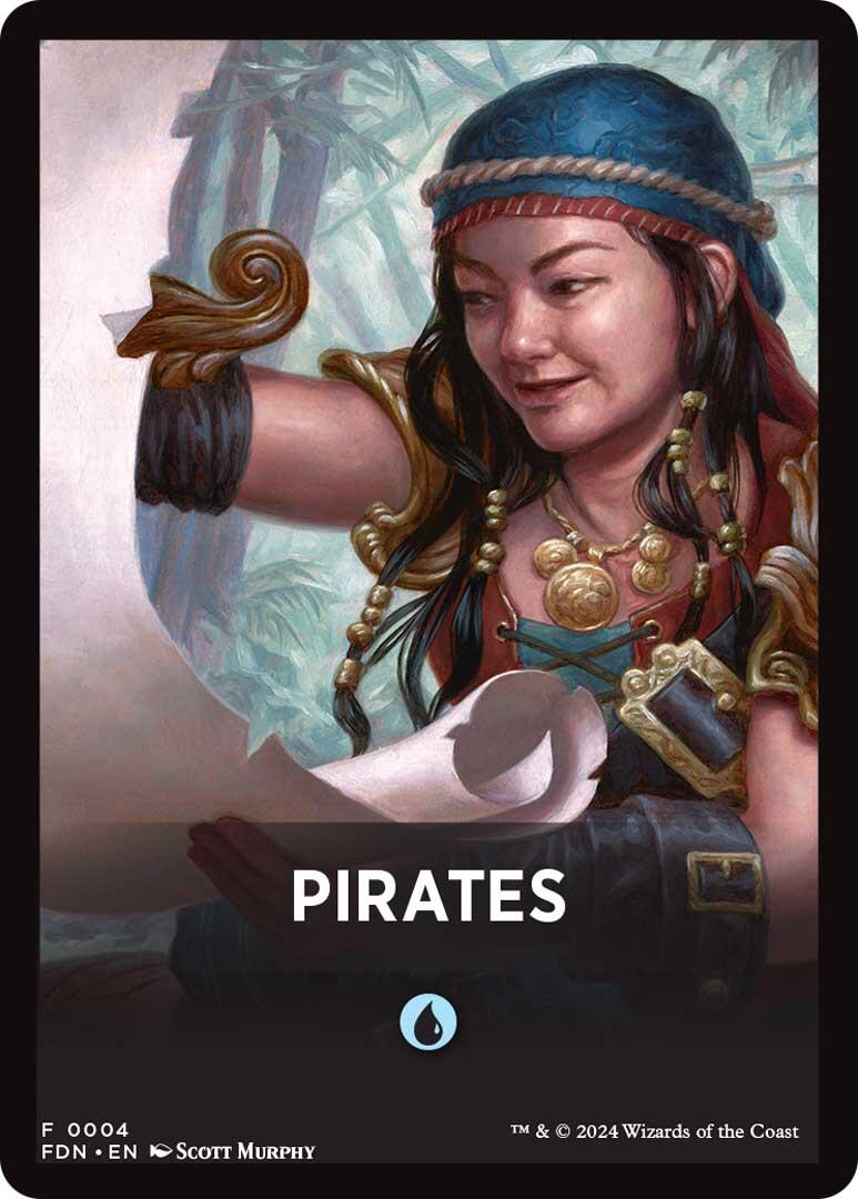 Pirates Theme Card [Foundations Tokens] | Jack's On Queen