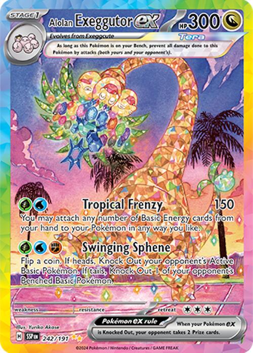 Alolan Exeggutor ex (242/191) [Scarlet & Violet: Surging Sparks] | Jack's On Queen