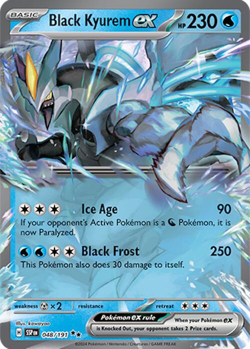 Black Kyurem ex (048/191) [Scarlet & Violet: Surging Sparks] | Jack's On Queen